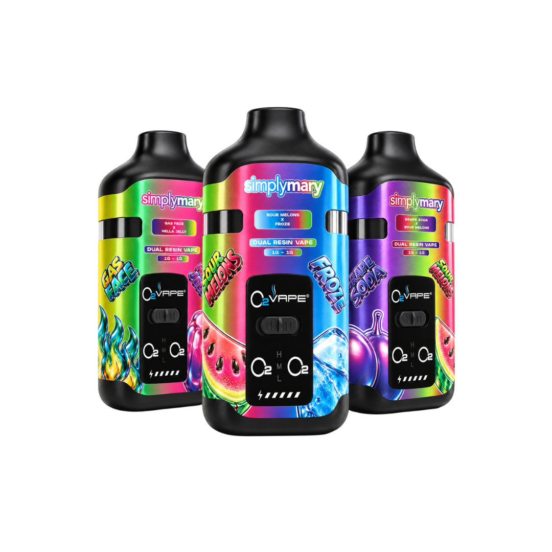 Dual Chamber Resin Vapes
