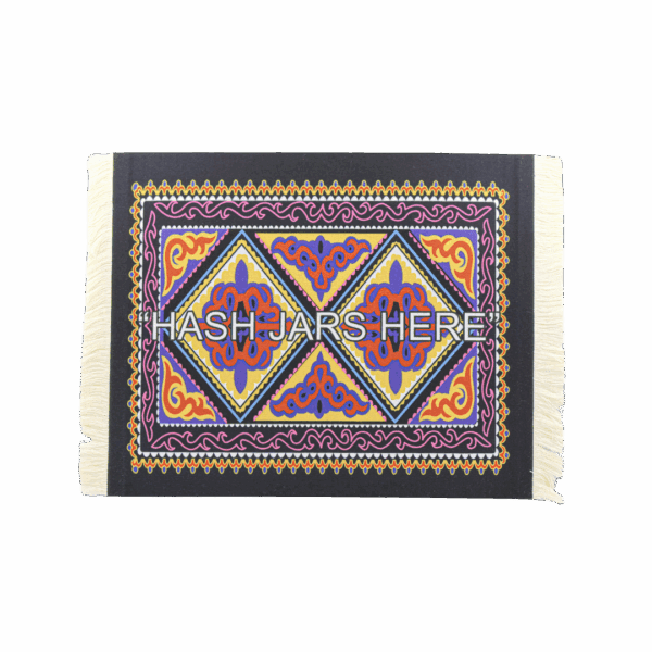 “HASH JARS HERE” Rug